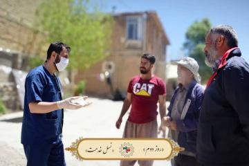 برگزاری اردوی جهادی سه‌روزه بسیج دانشجویی دانشگاه رازی در مناطق کم‌برخوردار سنقر و ارائه خدمات تخصصی دامپزشکی